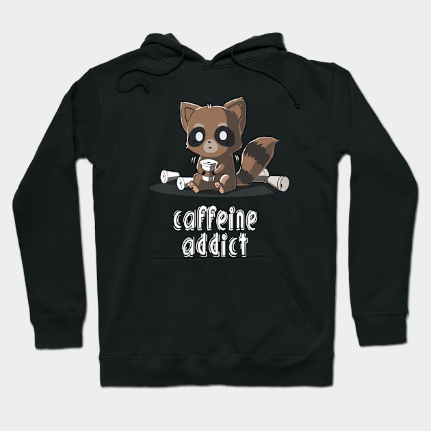 Caffeine Addict Hoodie by ThyShirtProject - Affiliate